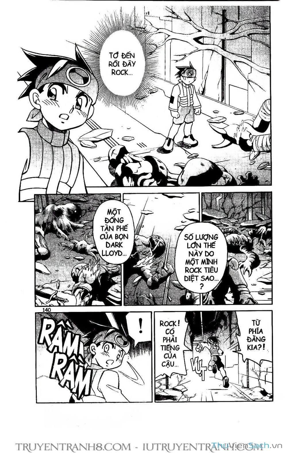 Truyện Tranh Rockman Chiến Binh Thế Giới Ảo trang 4
