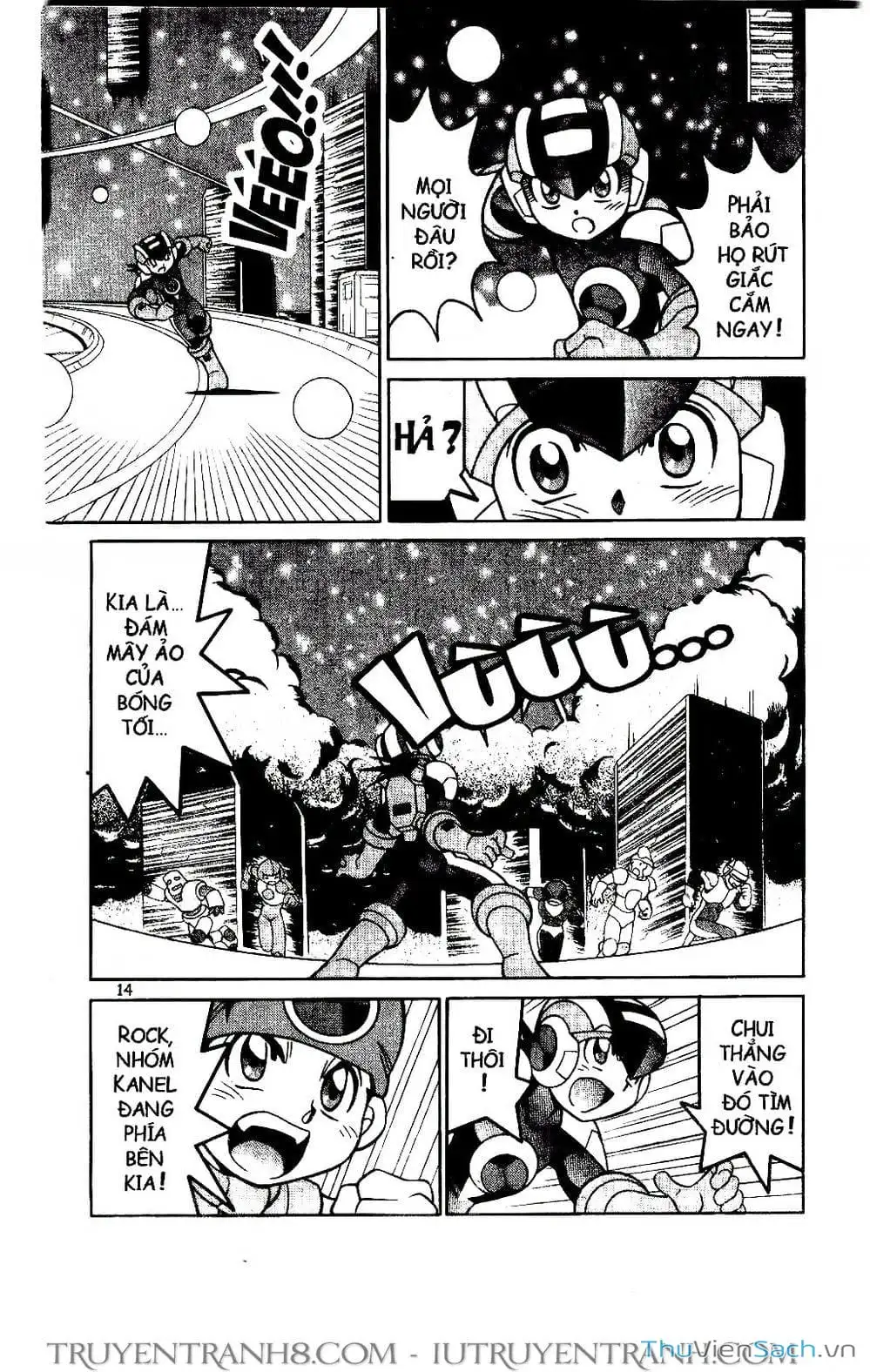 Truyện Tranh Rockman Chiến Binh Thế Giới Ảo trang 4