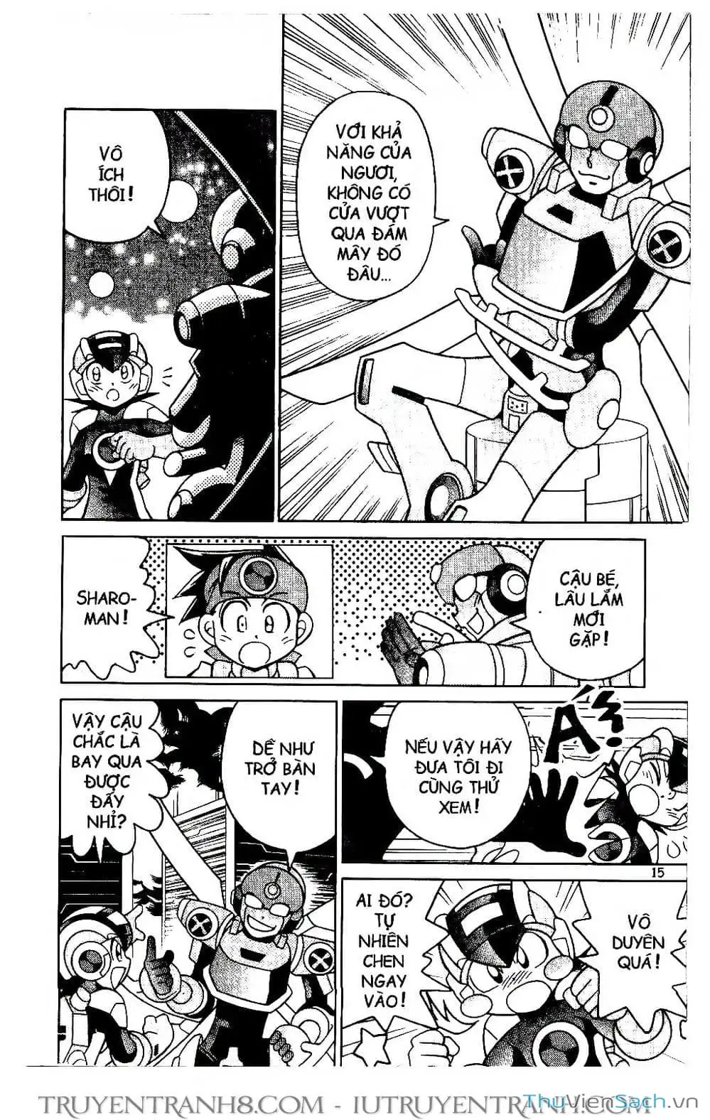 Truyện Tranh Rockman Chiến Binh Thế Giới Ảo trang 4