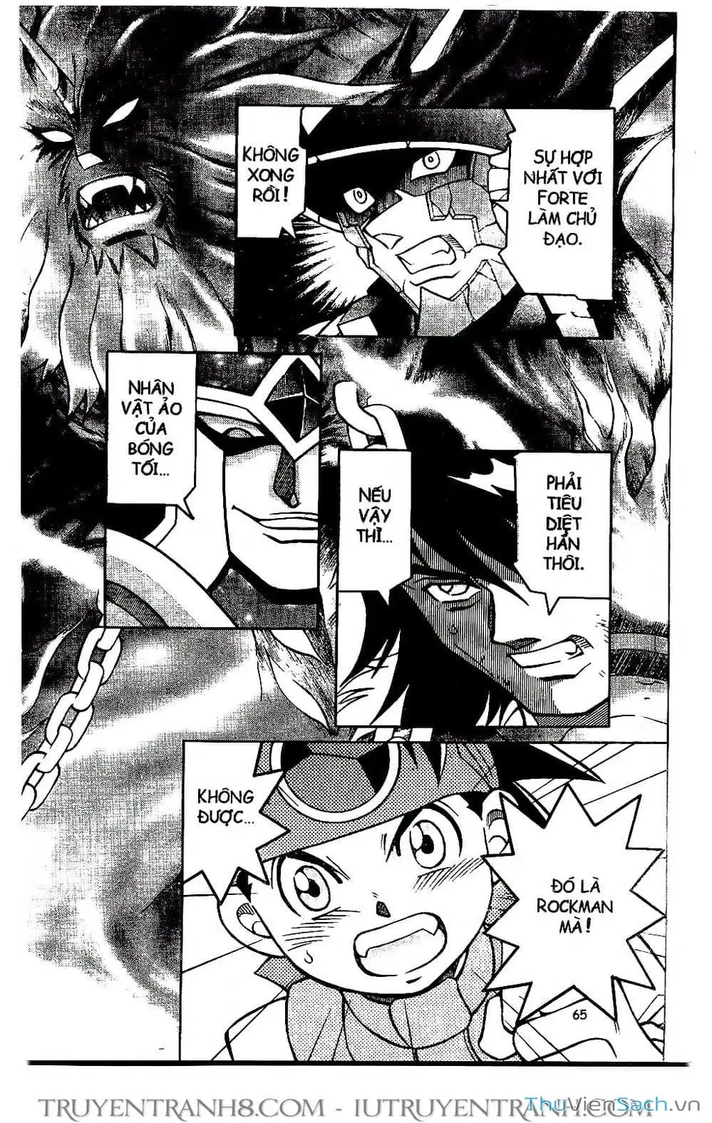 Truyện Tranh Rockman Chiến Binh Thế Giới Ảo trang 4