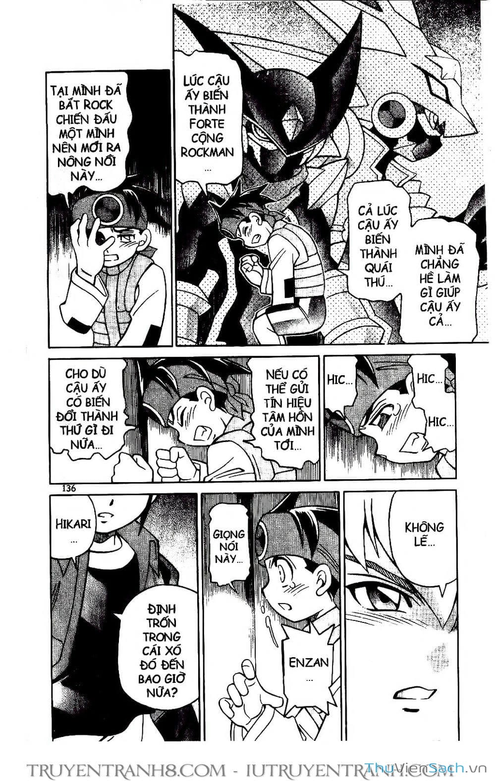 Truyện Tranh Rockman Chiến Binh Thế Giới Ảo trang 4