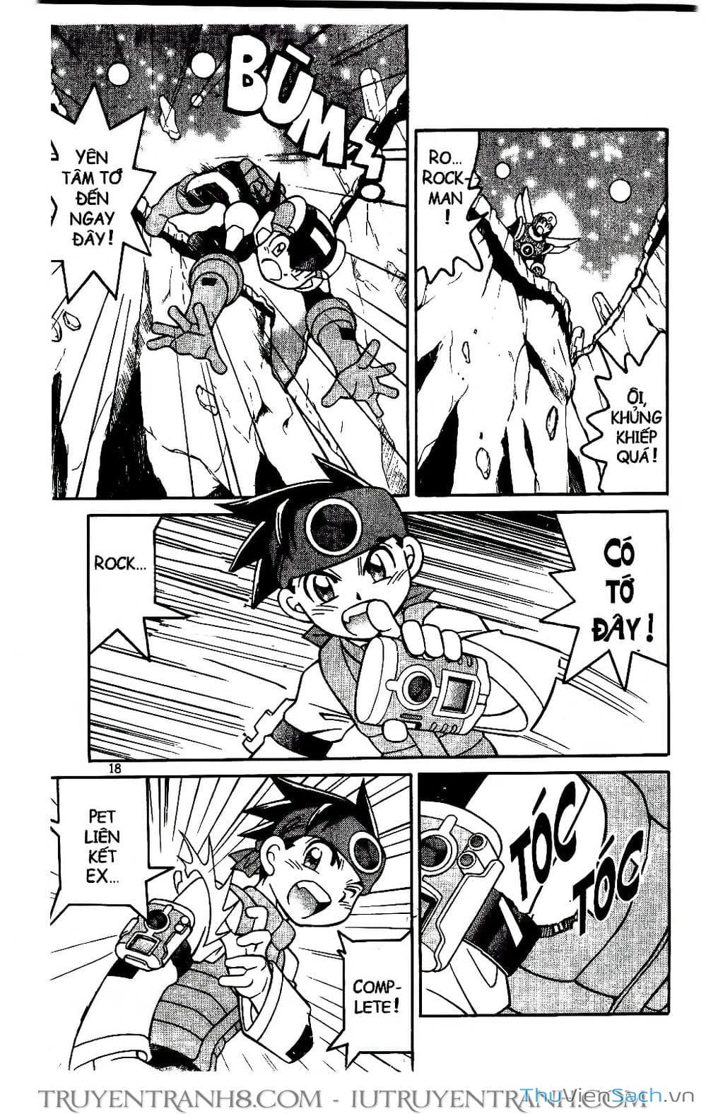 Truyện Tranh Rockman Chiến Binh Thế Giới Ảo trang 4