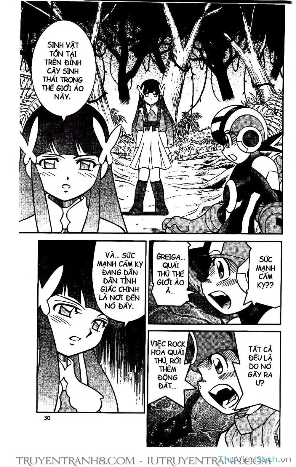 Truyện Tranh Rockman Chiến Binh Thế Giới Ảo trang 4