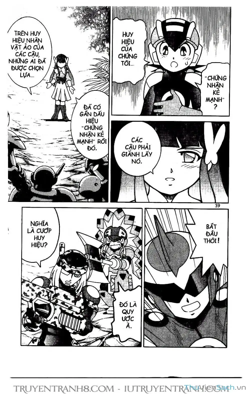 Truyện Tranh Rockman Chiến Binh Thế Giới Ảo trang 4