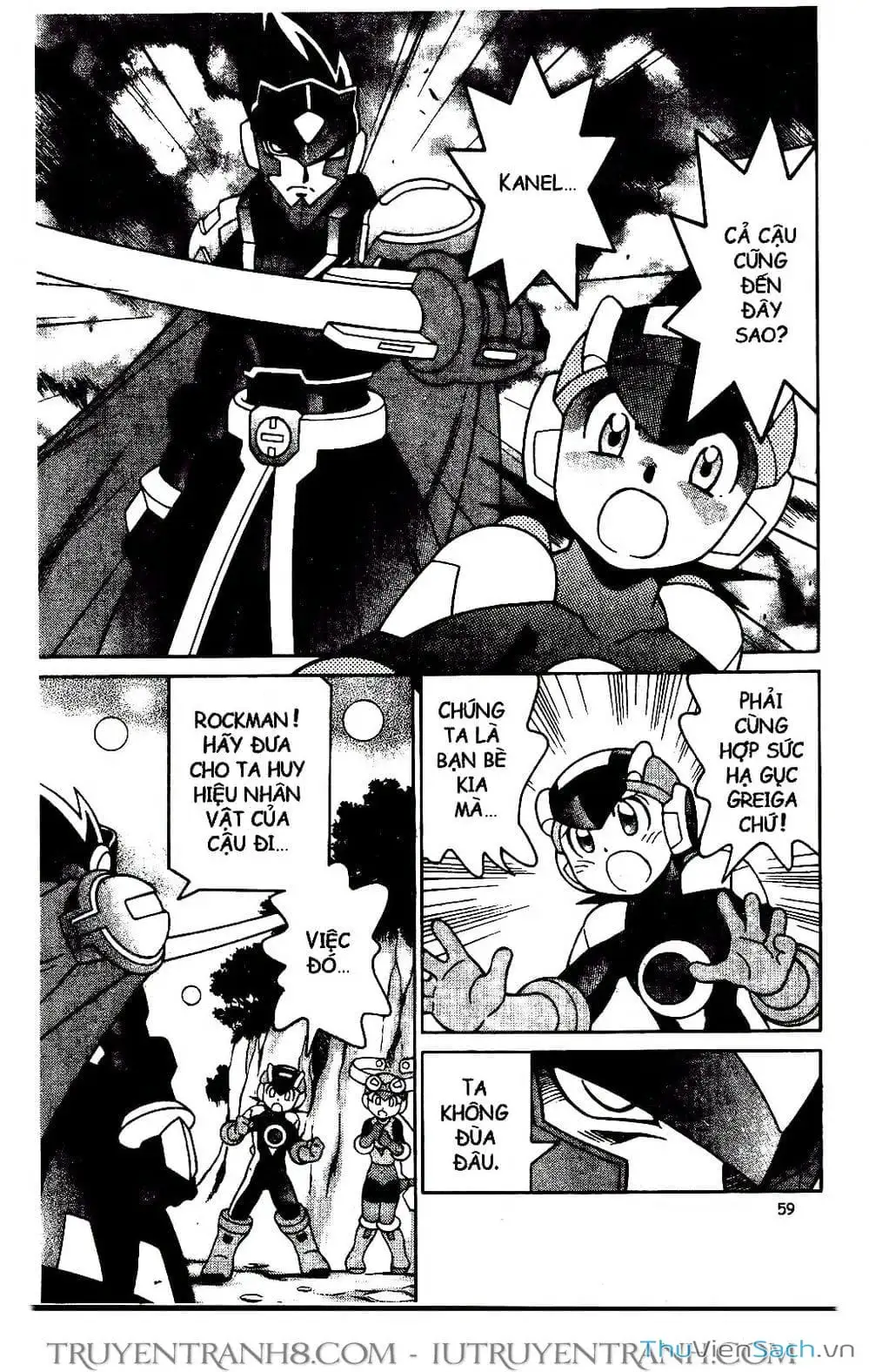 Truyện Tranh Rockman Chiến Binh Thế Giới Ảo trang 4