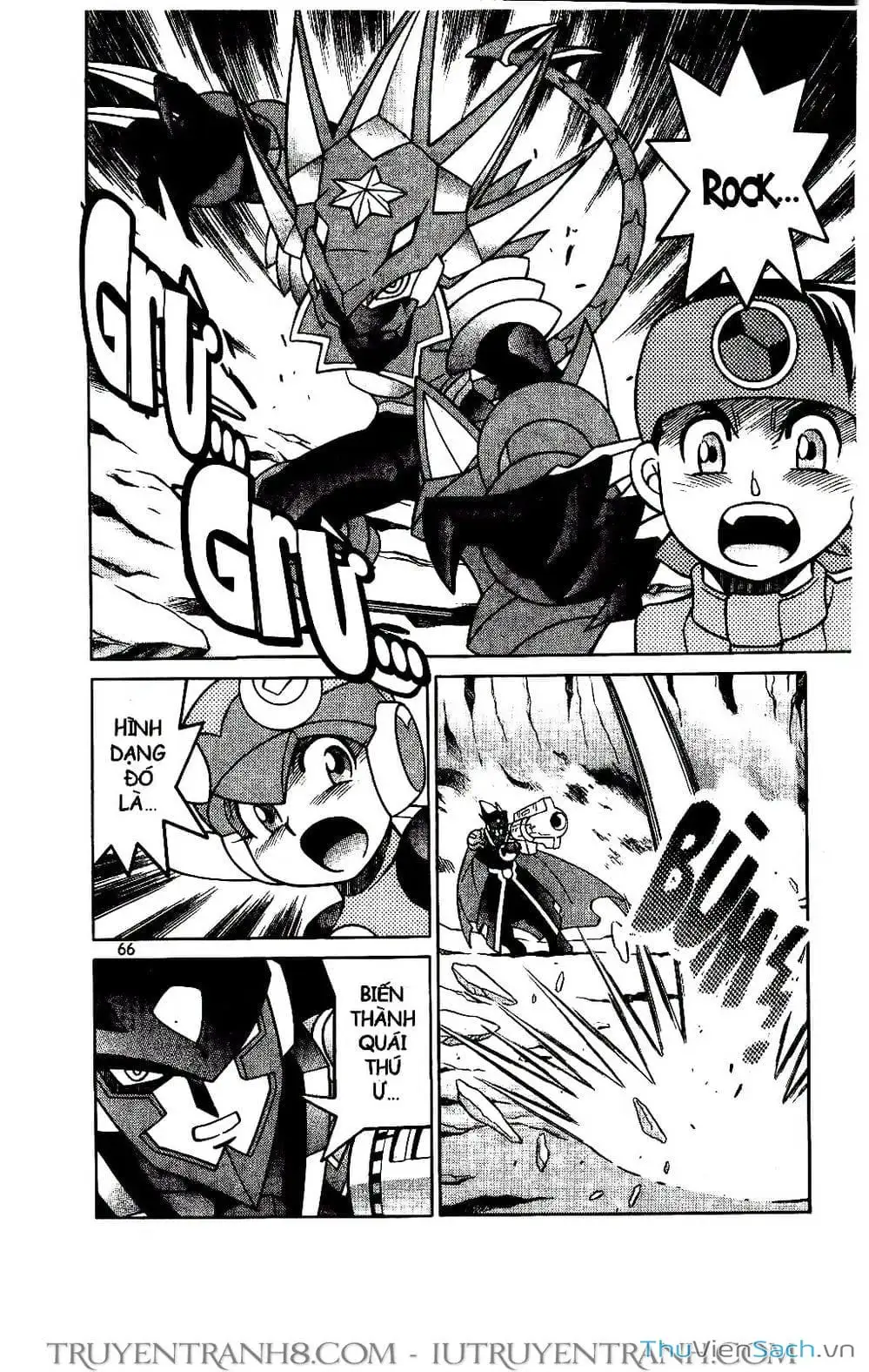 Truyện Tranh Rockman Chiến Binh Thế Giới Ảo trang 4