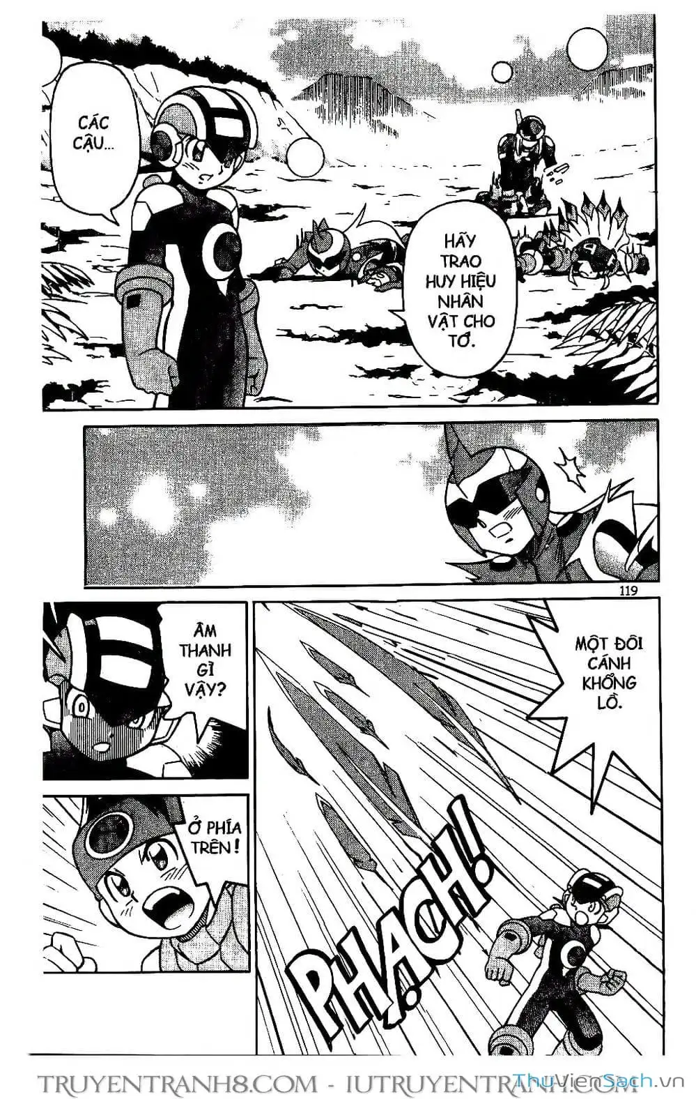 Truyện Tranh Rockman Chiến Binh Thế Giới Ảo trang 4