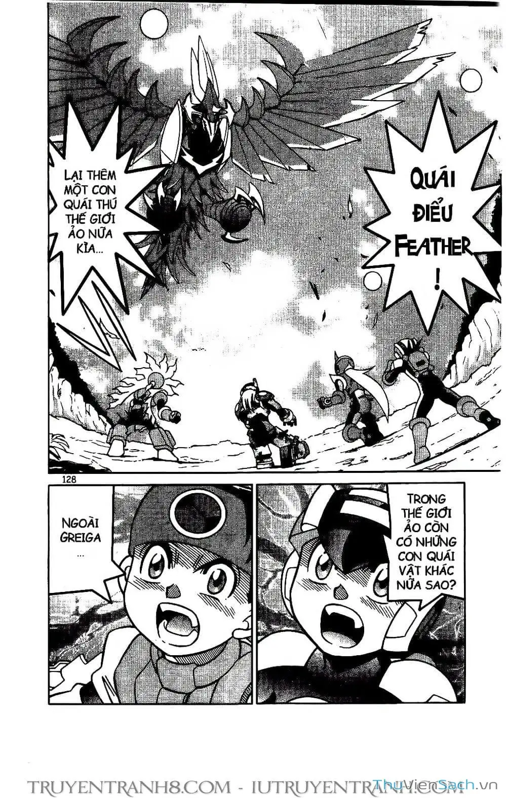 Truyện Tranh Rockman Chiến Binh Thế Giới Ảo trang 4