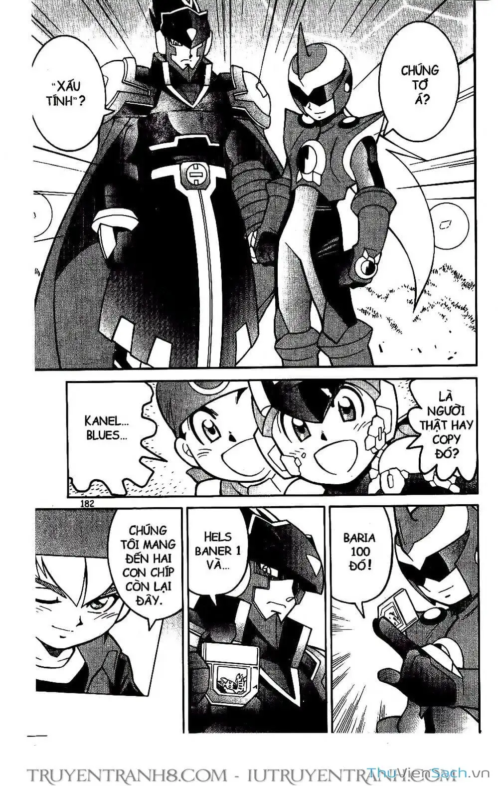 Truyện Tranh Rockman Chiến Binh Thế Giới Ảo trang 4