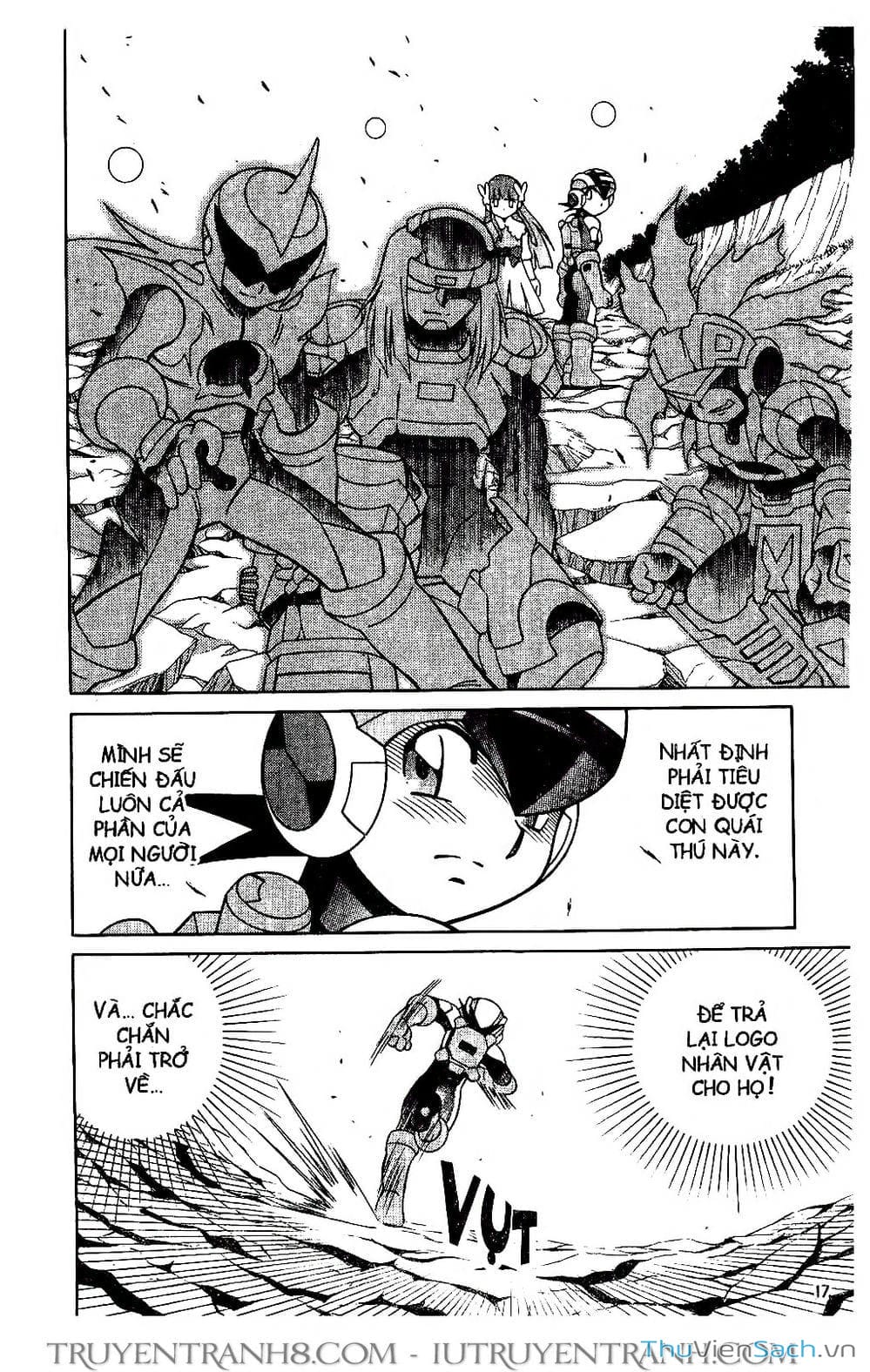 Truyện Tranh Rockman Chiến Binh Thế Giới Ảo trang 4