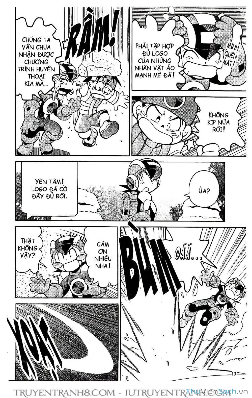 Truyện Tranh Rockman Chiến Binh Thế Giới Ảo trang 4