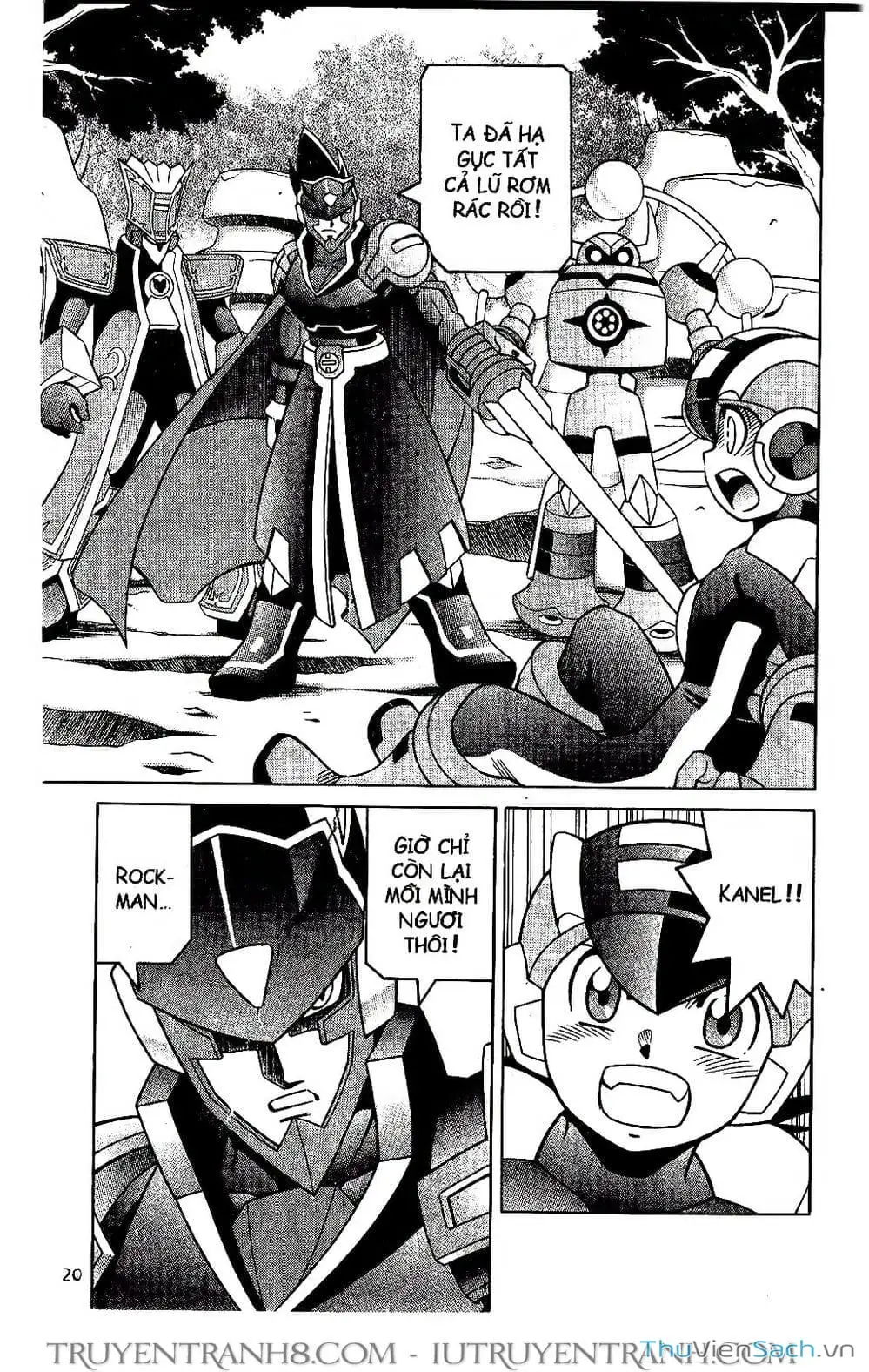 Truyện Tranh Rockman Chiến Binh Thế Giới Ảo trang 4