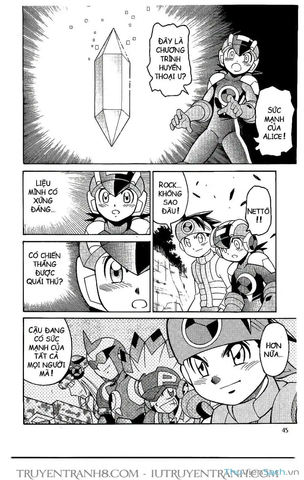Truyện Tranh Rockman Chiến Binh Thế Giới Ảo trang 4