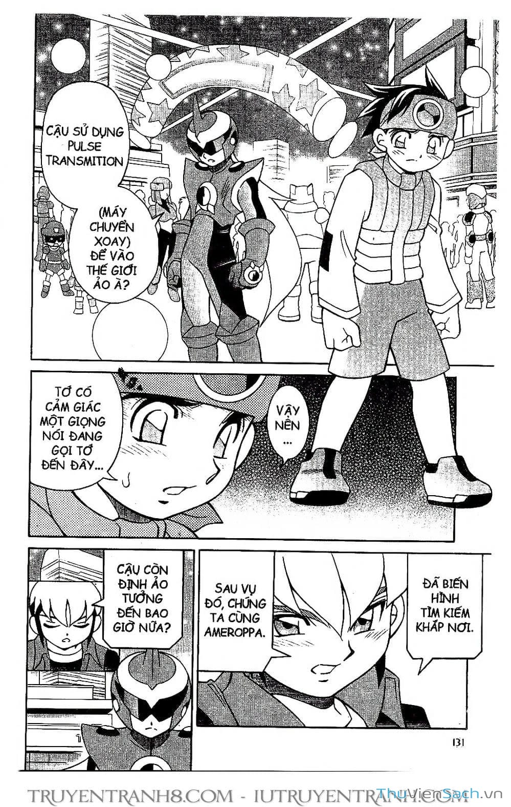 Truyện Tranh Rockman Chiến Binh Thế Giới Ảo trang 4