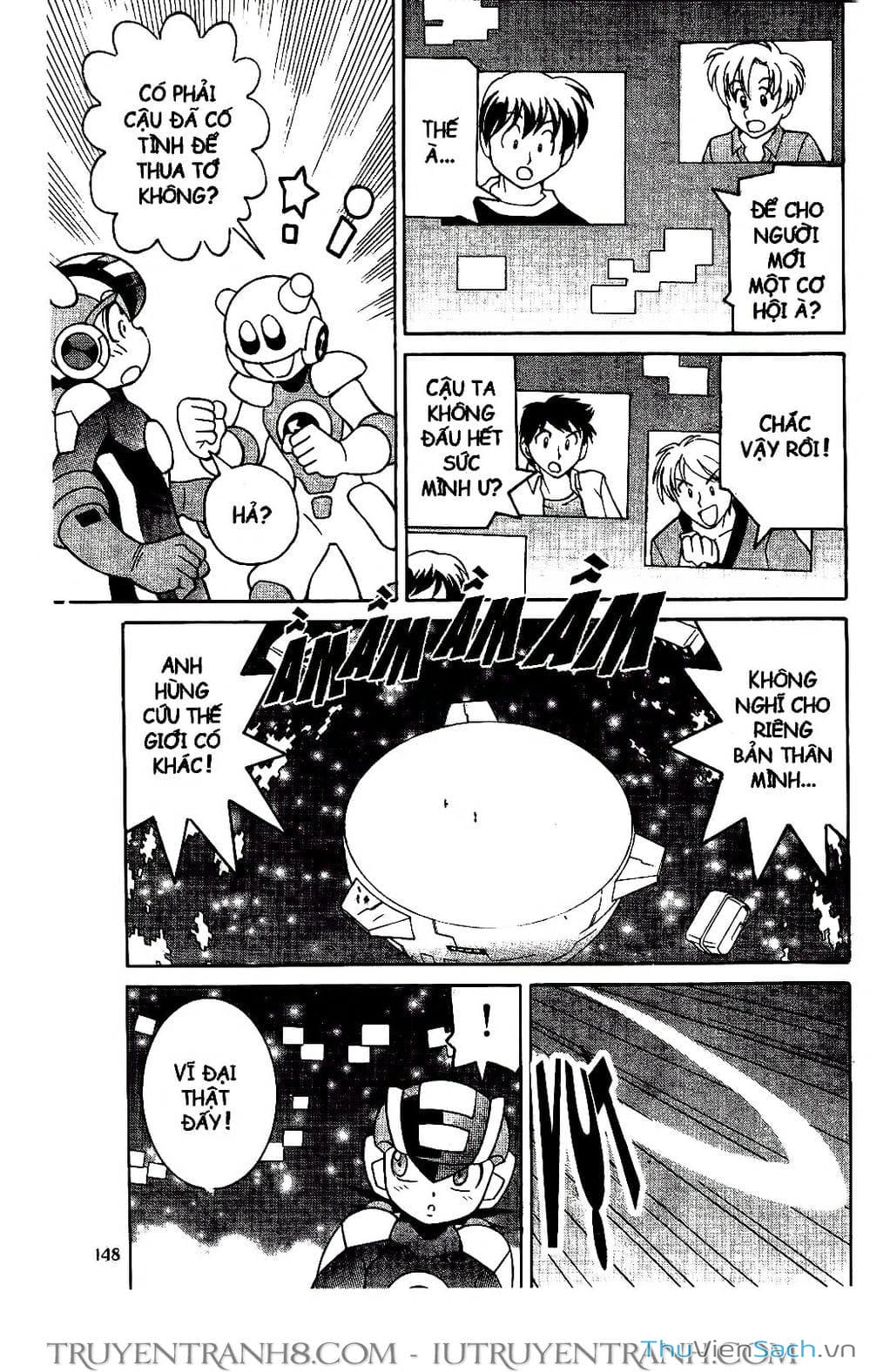 Truyện Tranh Rockman Chiến Binh Thế Giới Ảo trang 4