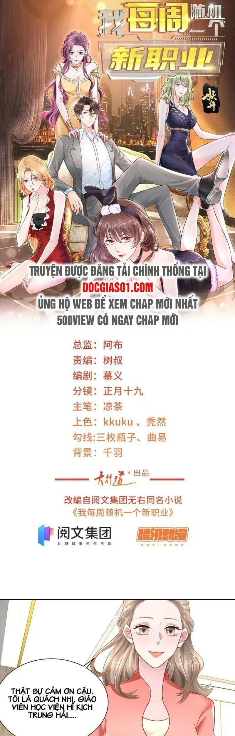 Truyện Tranh Mỗi Tuần Ta Có Một Nghề Nghiệp Mới trang 6