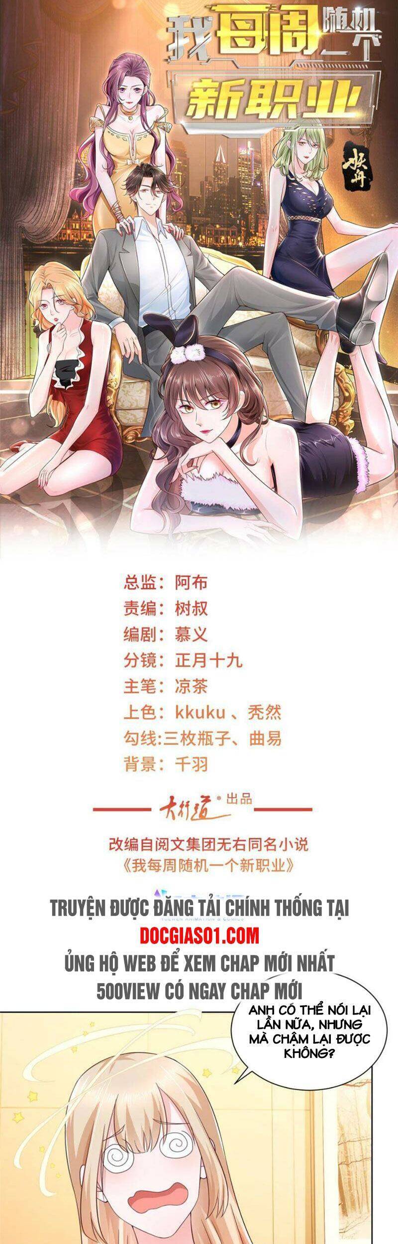 Truyện Tranh Mỗi Tuần Ta Có Một Nghề Nghiệp Mới trang 6