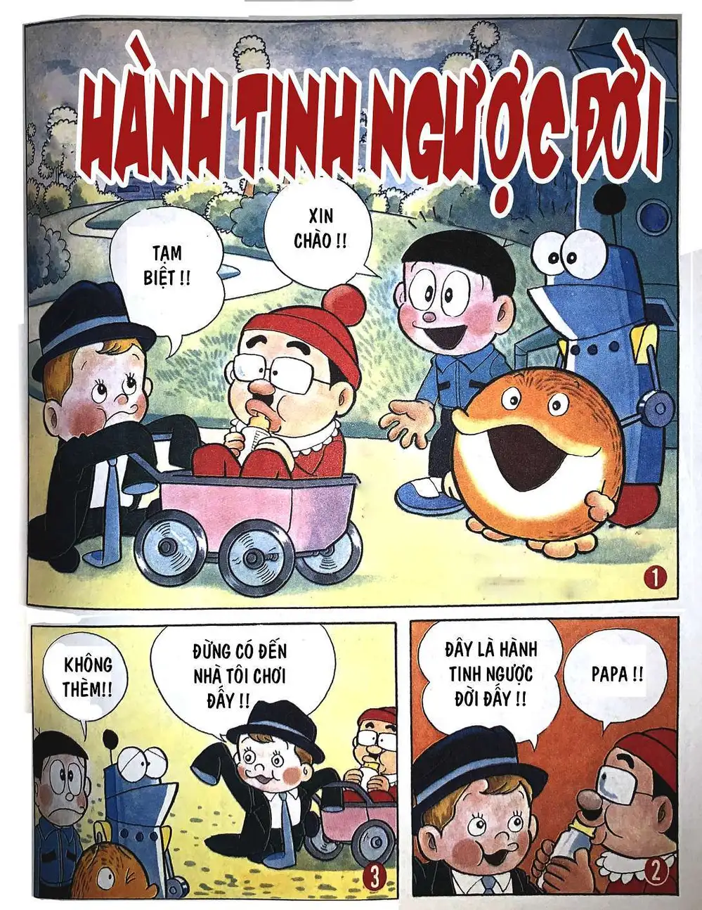 Truyện Tranh Mojako trang 4