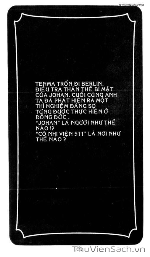 Truyện Tranh Quái Vật - Monster trang 6