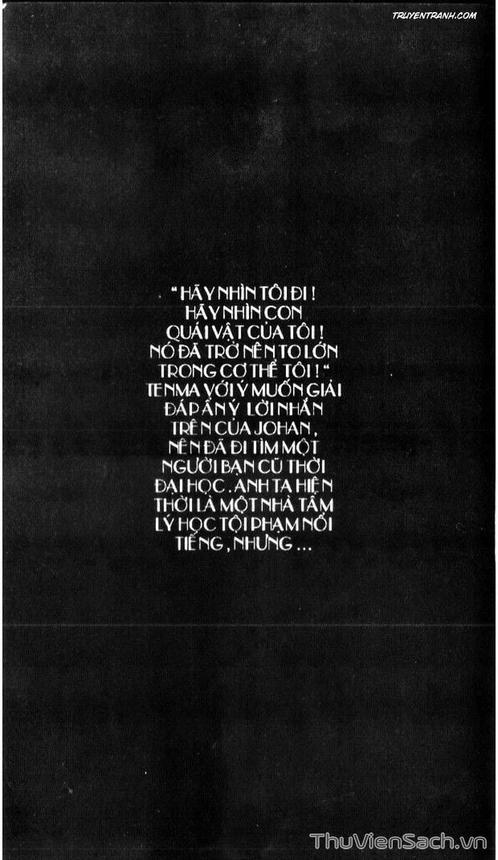 Truyện Tranh Quái Vật - Monster trang 6