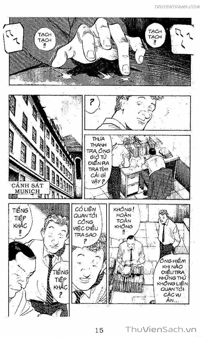 Truyện Tranh Quái Vật - Monster trang 6