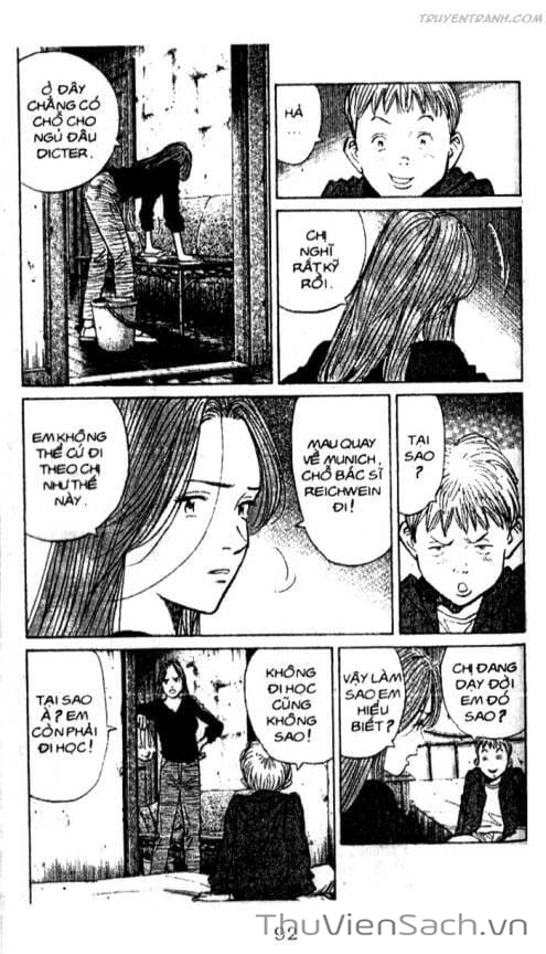 Truyện Tranh Quái Vật - Monster trang 6