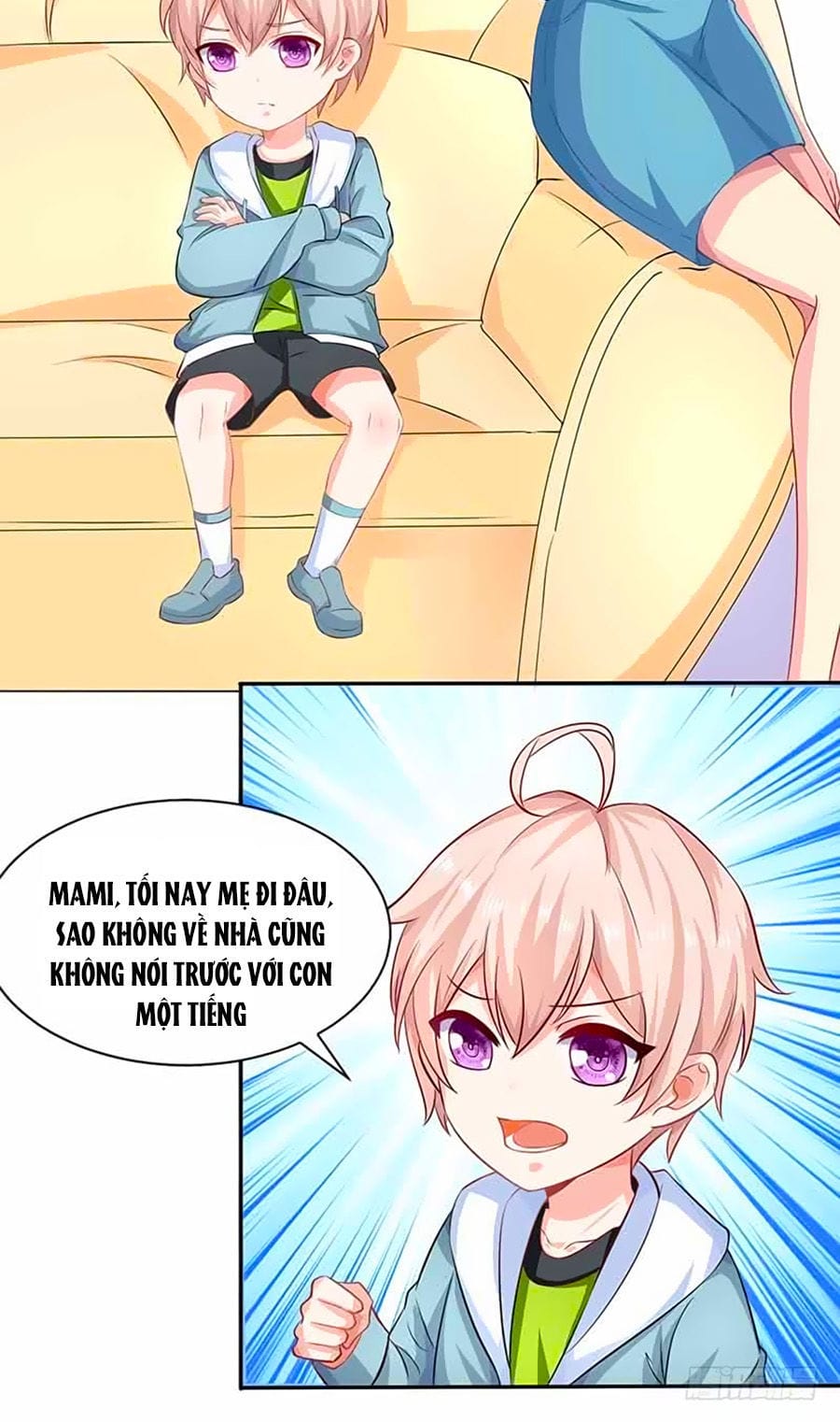 Truyện Tranh Một Thai Hai Bảo: Đưa Mami Về Nhà! trang 4