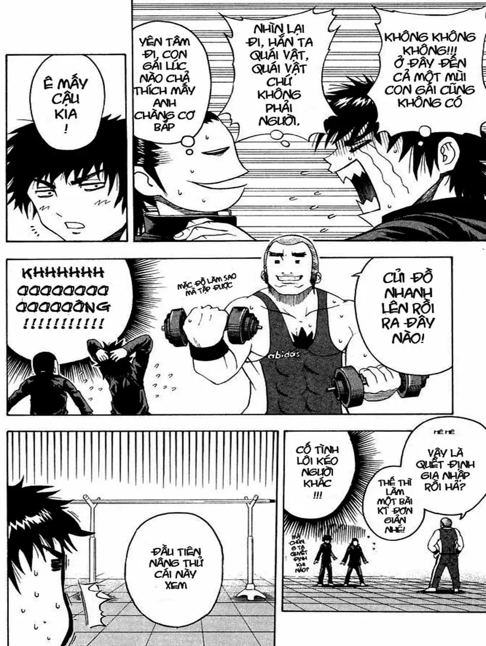 Truyện Tranh Cú Đánh Toàn Lực - Mr. Fullswing trang 3