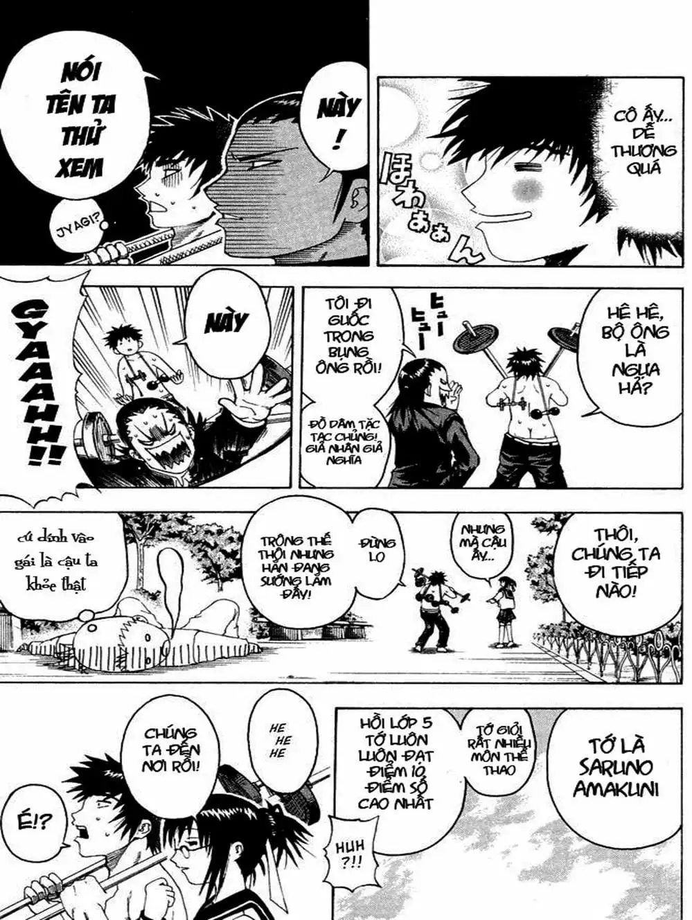 Truyện Tranh Cú Đánh Toàn Lực - Mr. Fullswing trang 3