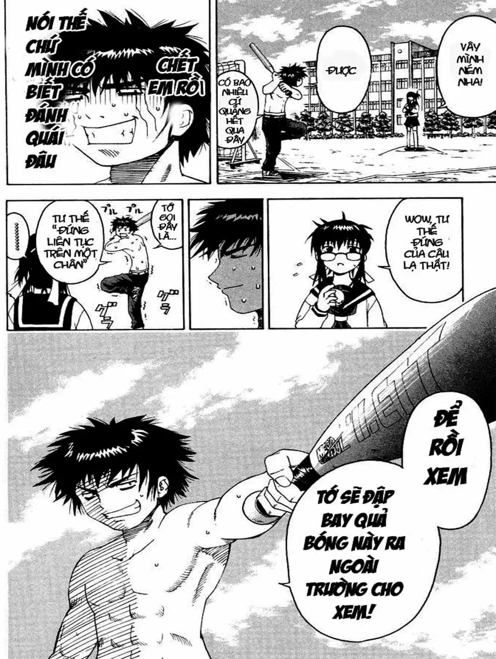 Truyện Tranh Cú Đánh Toàn Lực - Mr. Fullswing trang 3