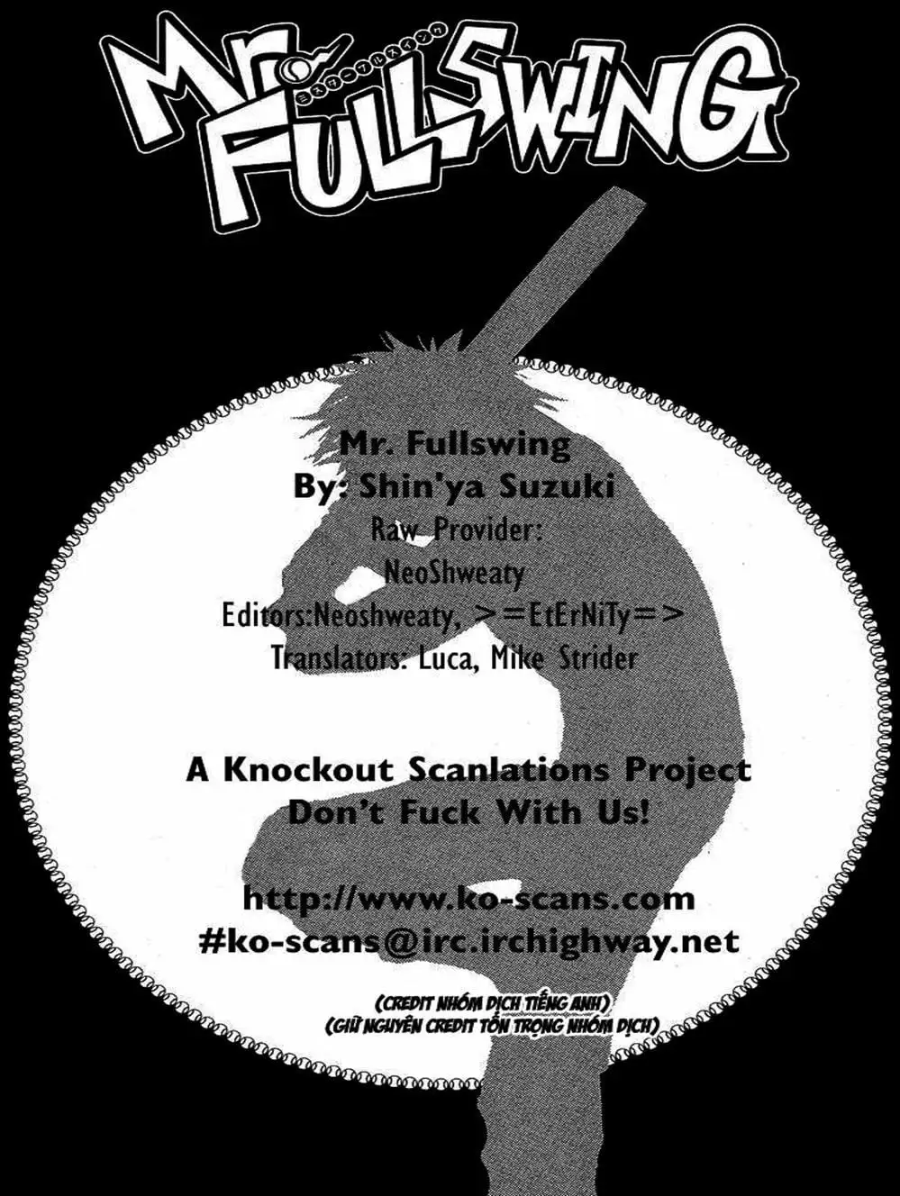 Truyện Tranh Cú Đánh Toàn Lực - Mr. Fullswing trang 3