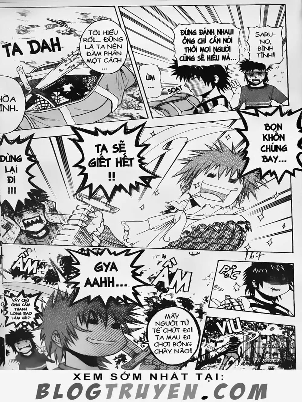 Truyện Tranh Cú Đánh Toàn Lực - Mr. Fullswing trang 3