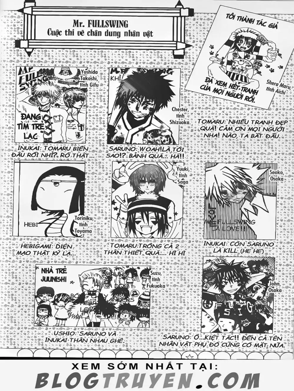 Truyện Tranh Cú Đánh Toàn Lực - Mr. Fullswing trang 3