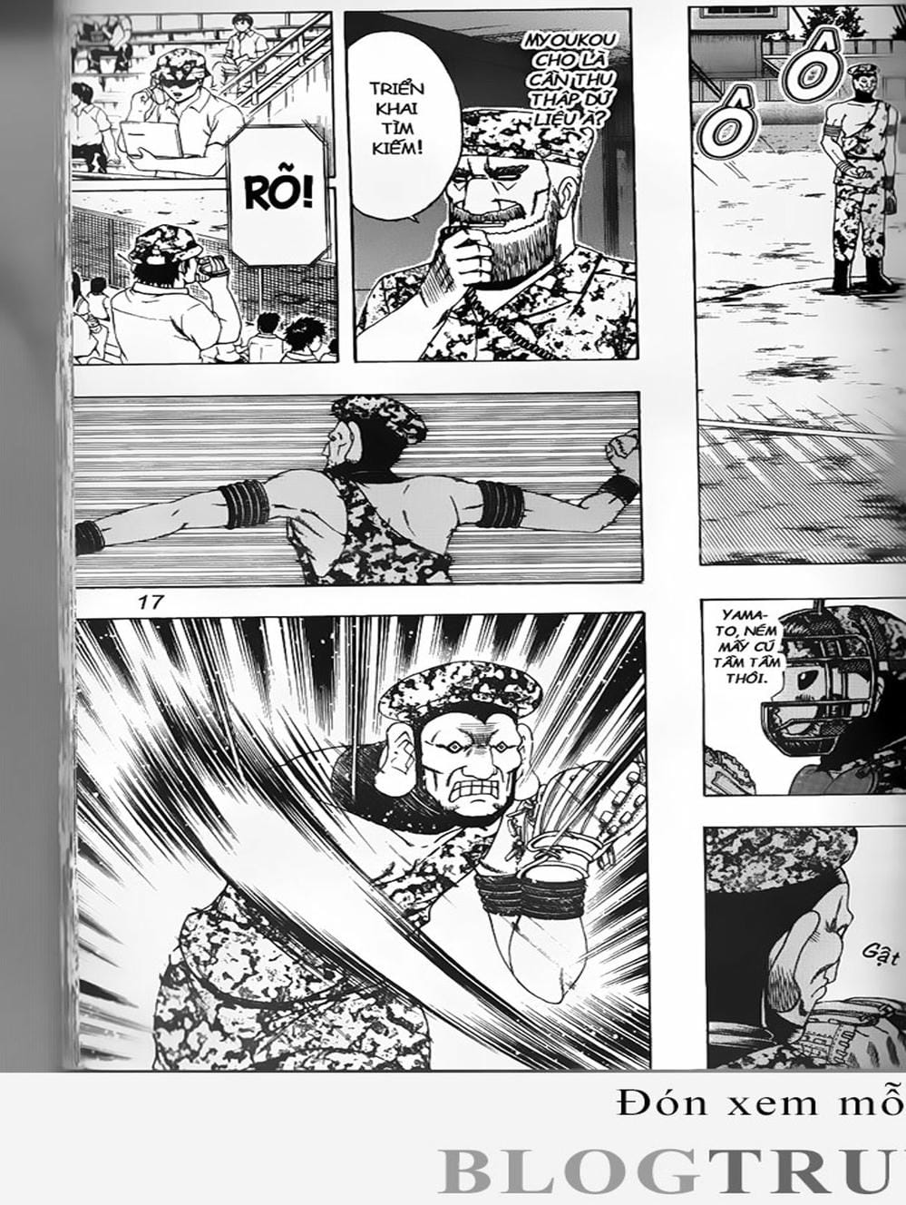 Truyện Tranh Cú Đánh Toàn Lực - Mr. Fullswing trang 3