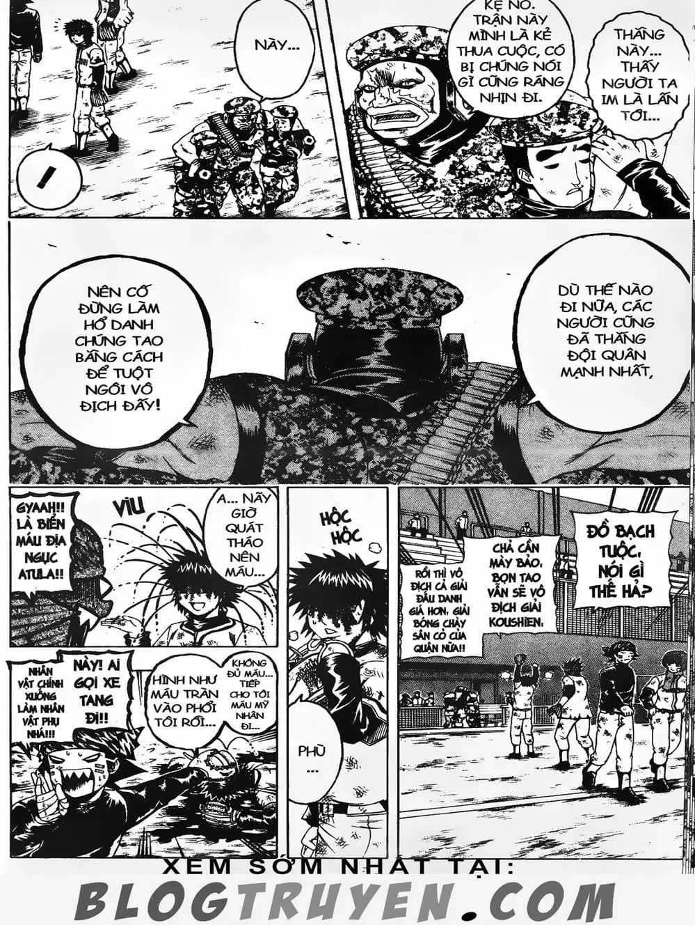 Truyện Tranh Cú Đánh Toàn Lực - Mr. Fullswing trang 3