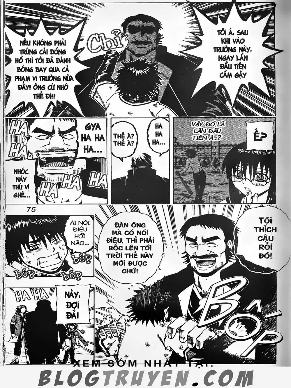 Truyện Tranh Cú Đánh Toàn Lực - Mr. Fullswing trang 3