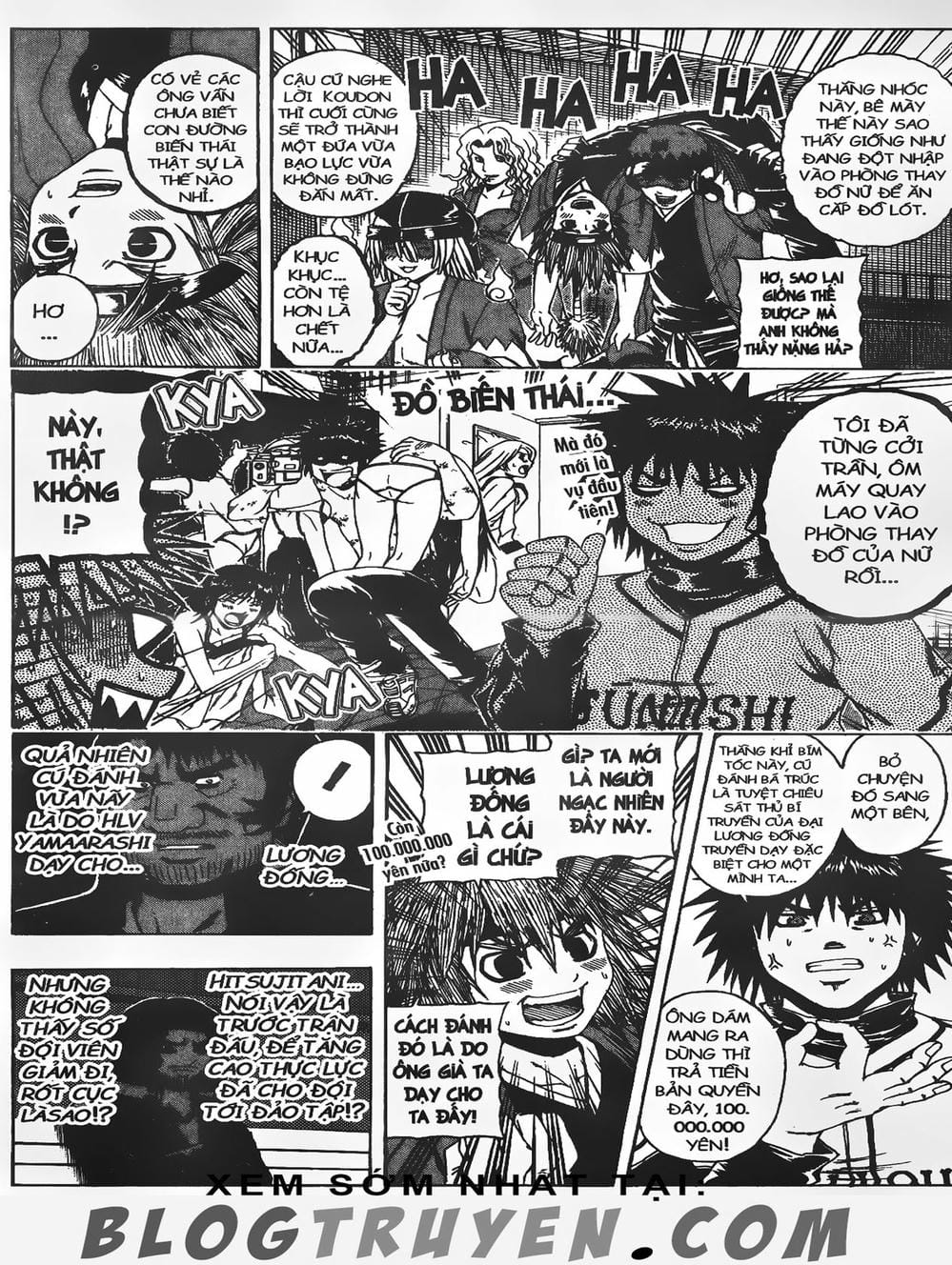 Truyện Tranh Cú Đánh Toàn Lực - Mr. Fullswing trang 3