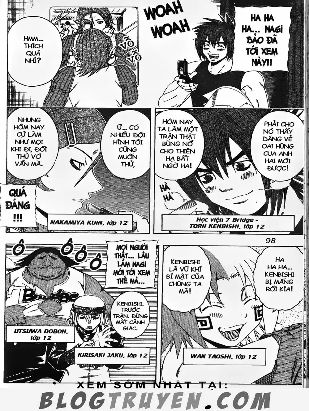 Truyện Tranh Cú Đánh Toàn Lực - Mr. Fullswing trang 3