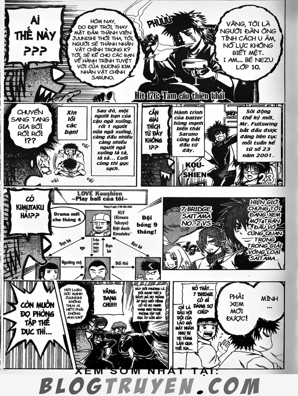 Truyện Tranh Cú Đánh Toàn Lực - Mr. Fullswing trang 3