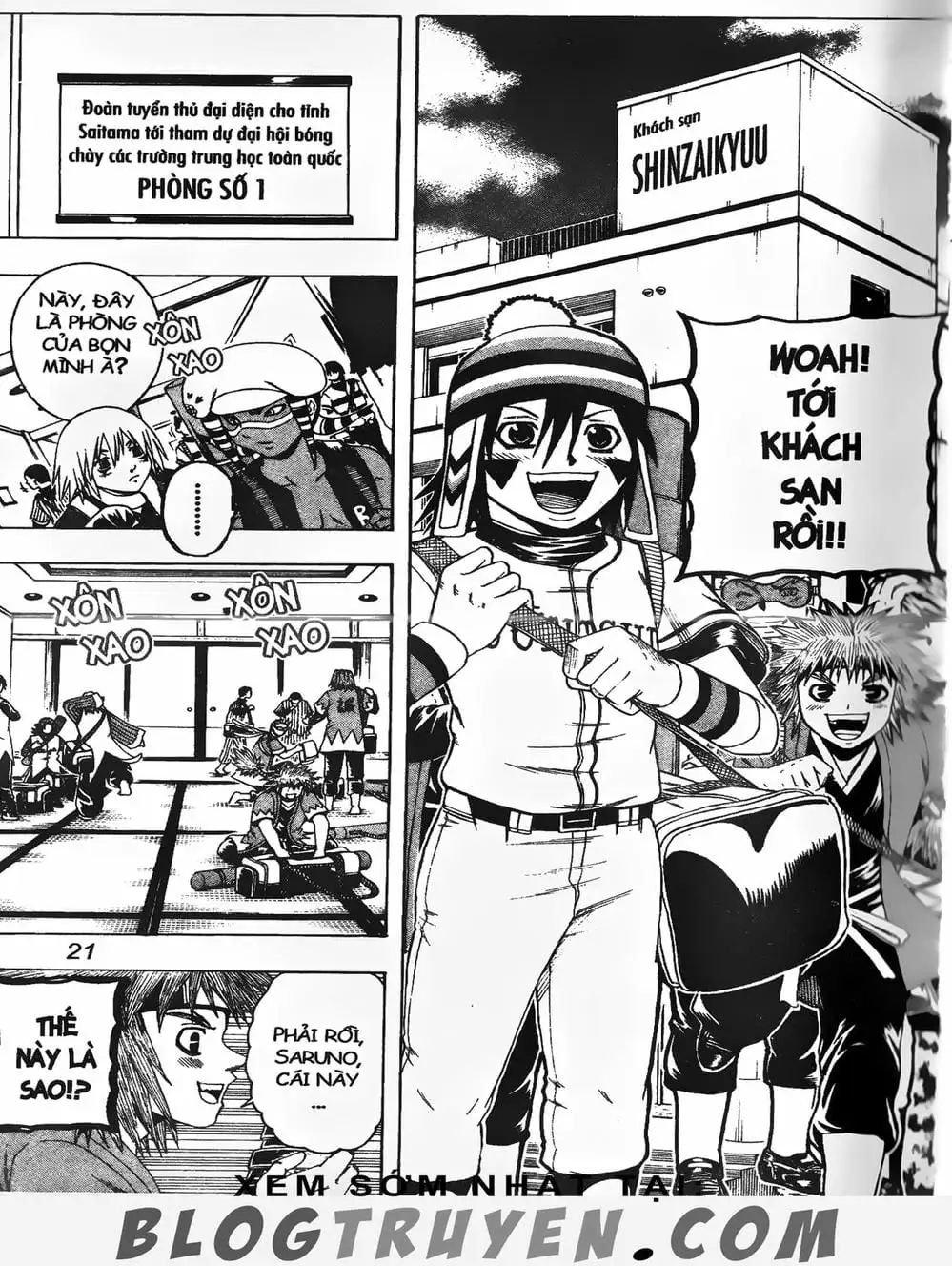 Truyện Tranh Cú Đánh Toàn Lực - Mr. Fullswing trang 3