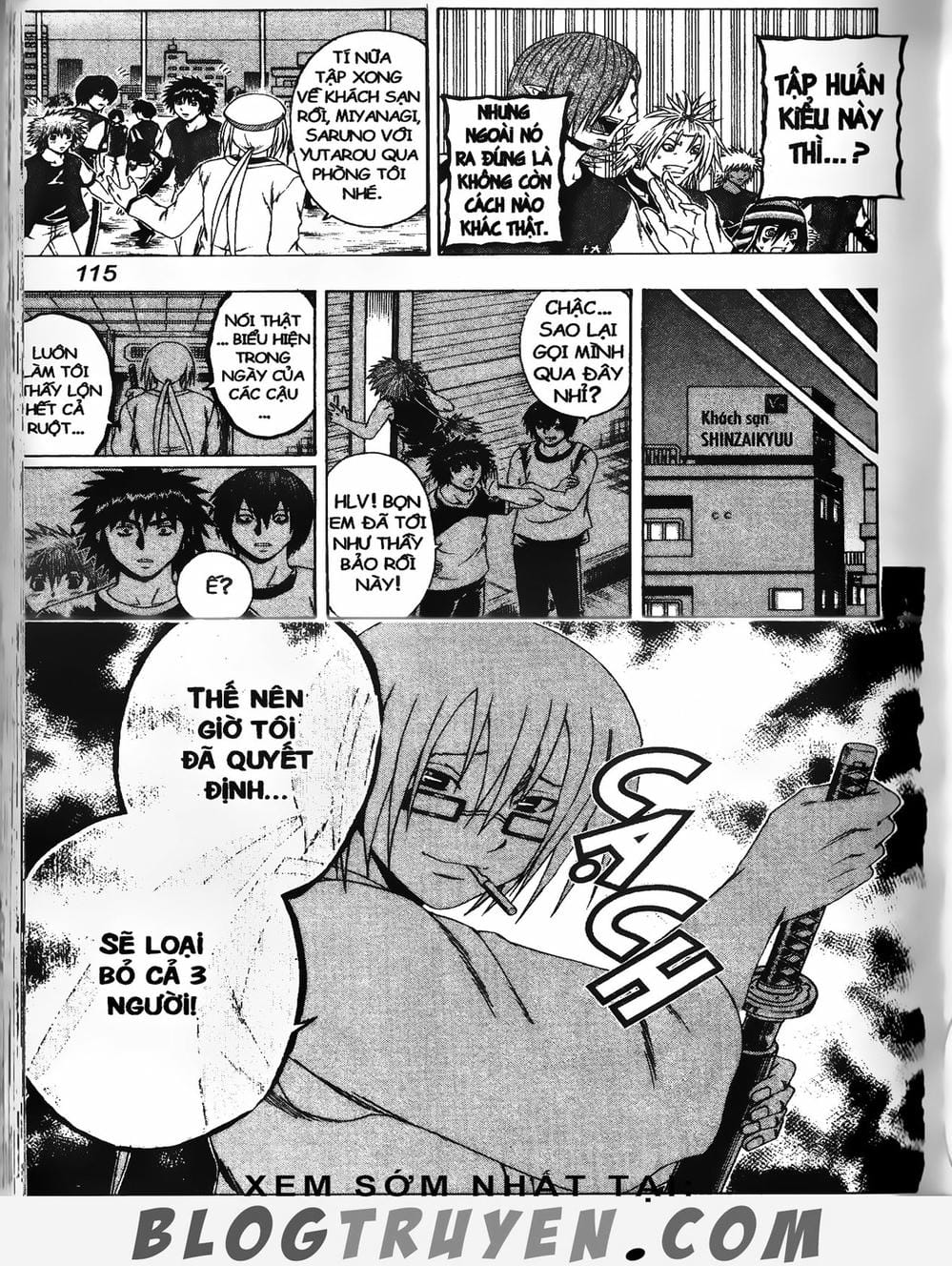 Truyện Tranh Cú Đánh Toàn Lực - Mr. Fullswing trang 3