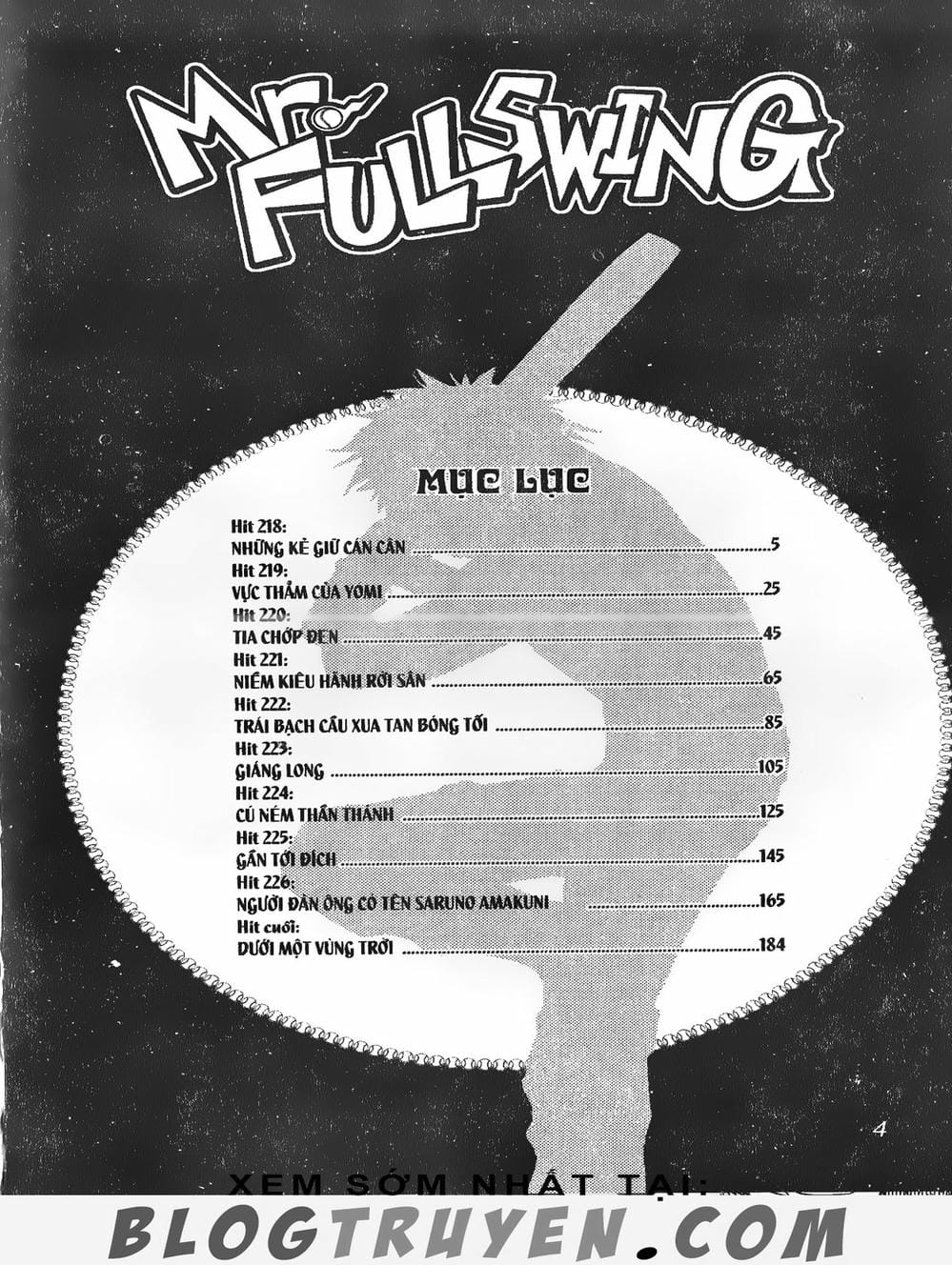 Truyện Tranh Cú Đánh Toàn Lực - Mr. Fullswing trang 3