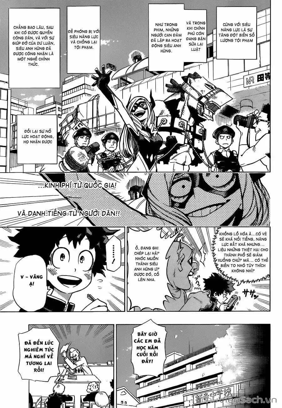 Truyện Tranh Học Viện Siêu Anh Hùng - My Hero Academia trang 5