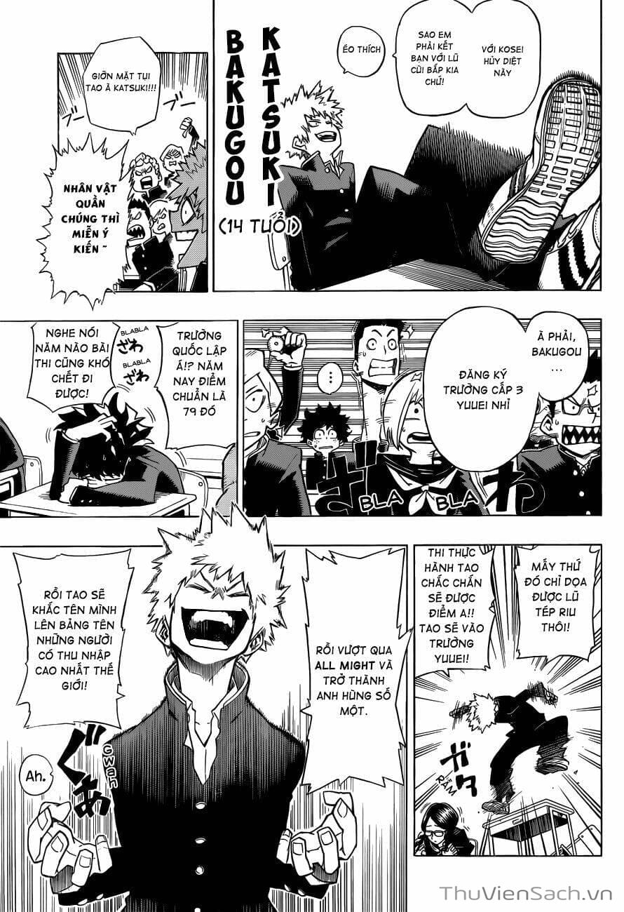 Truyện Tranh Học Viện Siêu Anh Hùng - My Hero Academia trang 5