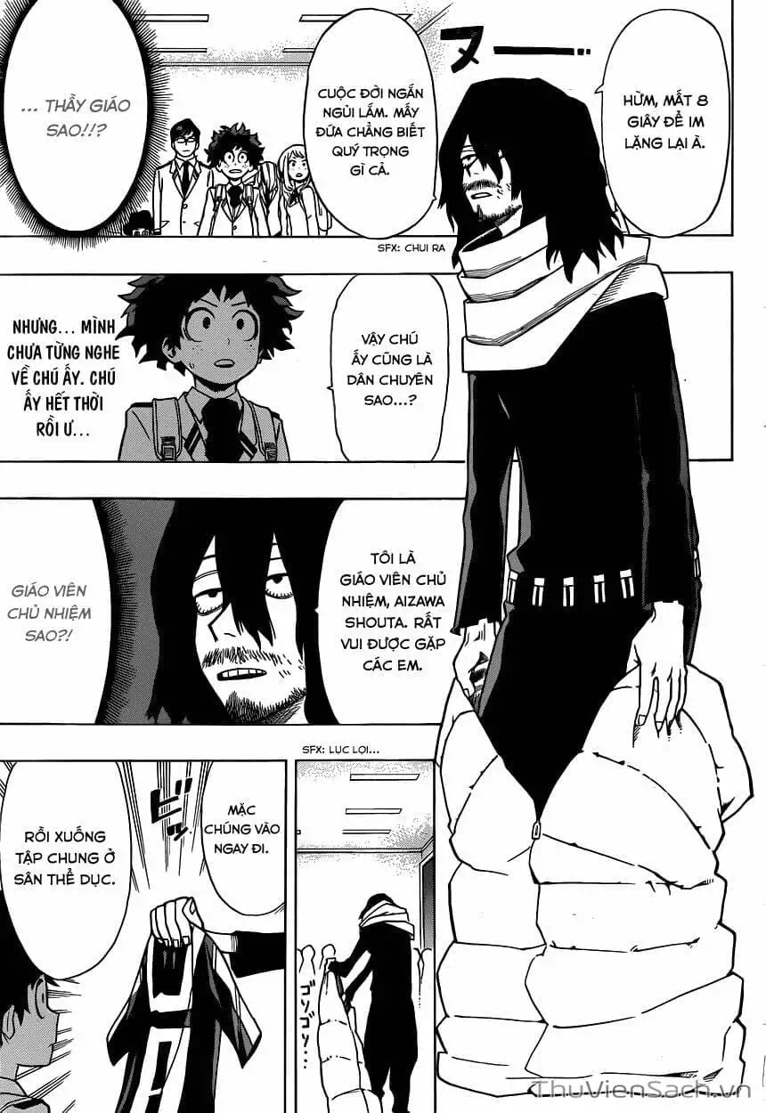 Truyện Tranh Học Viện Siêu Anh Hùng - My Hero Academia trang 5