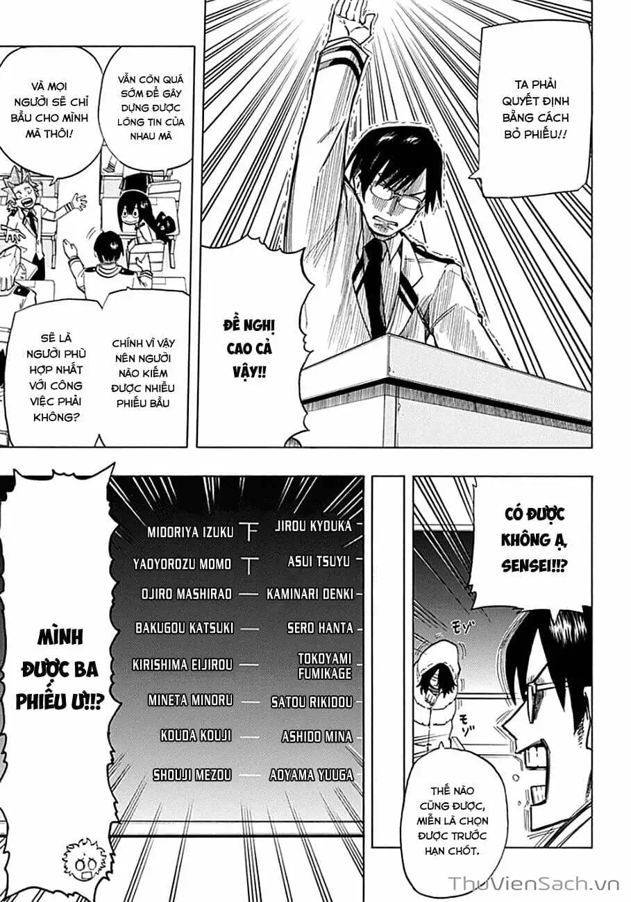 Truyện Tranh Học Viện Siêu Anh Hùng - My Hero Academia trang 5