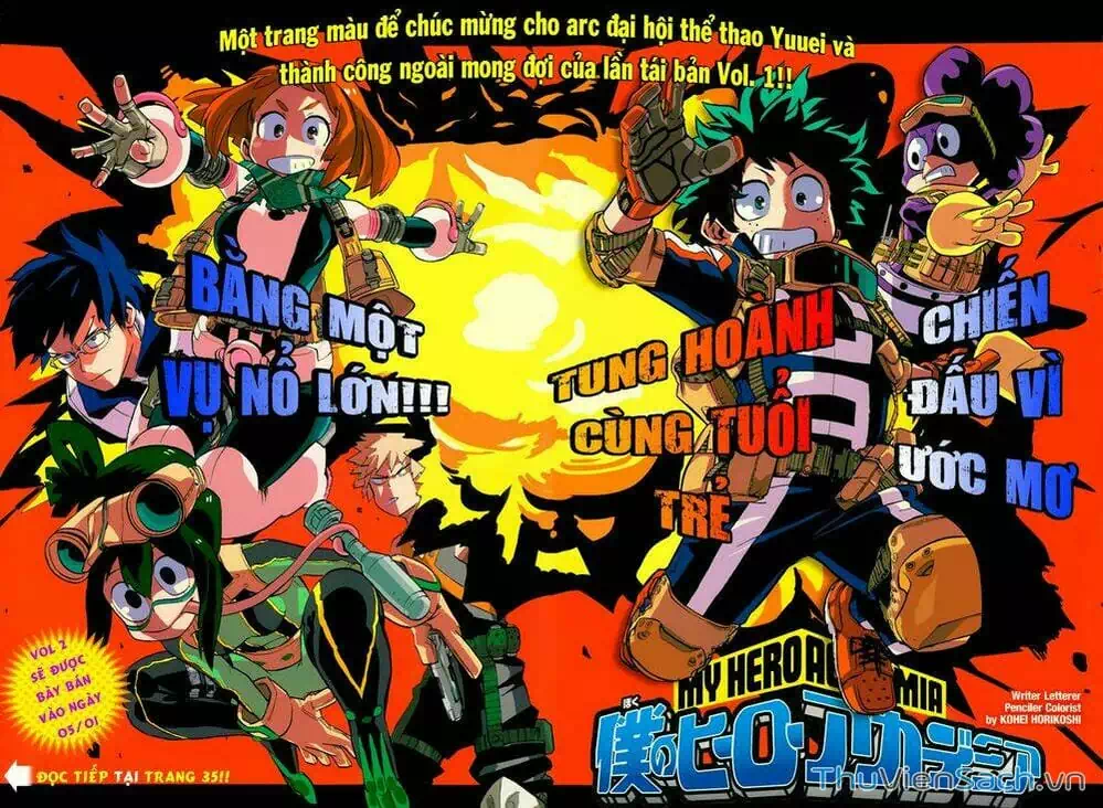 Truyện Tranh Học Viện Siêu Anh Hùng - My Hero Academia trang 5