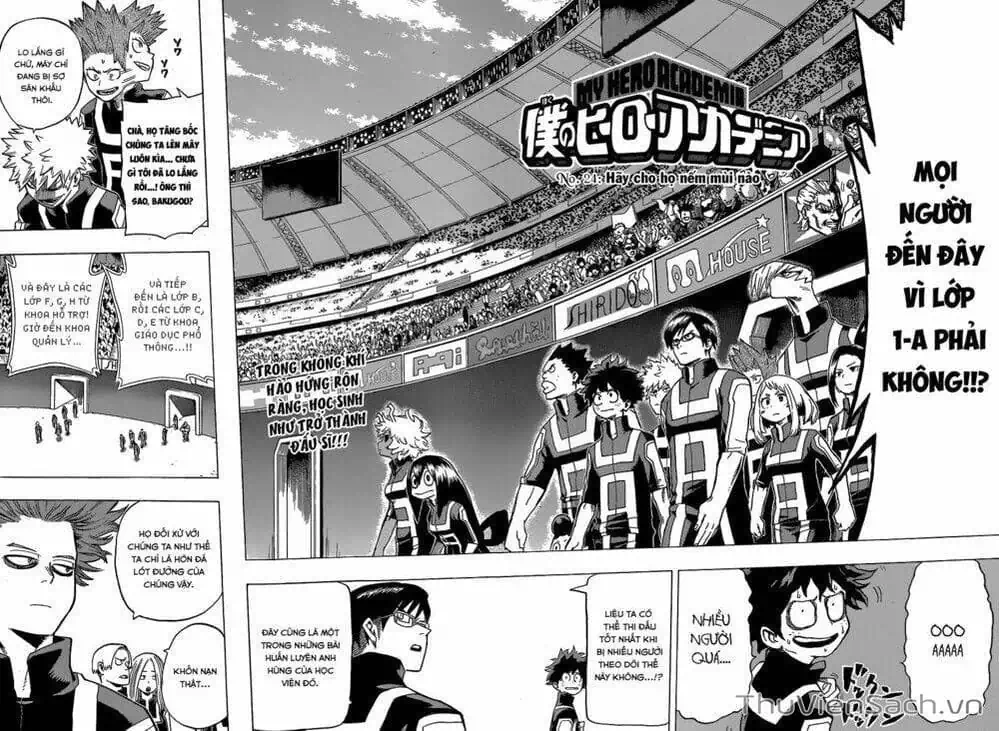 Truyện Tranh Học Viện Siêu Anh Hùng - My Hero Academia trang 5