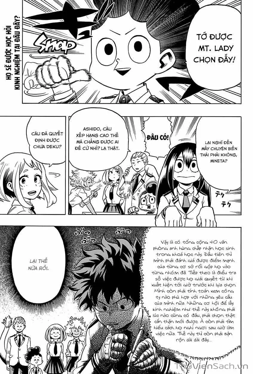 Truyện Tranh Học Viện Siêu Anh Hùng - My Hero Academia trang 5