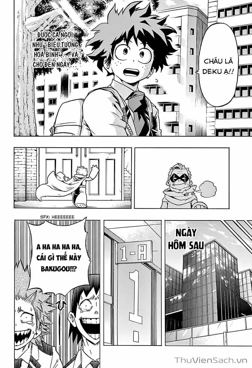 Truyện Tranh Học Viện Siêu Anh Hùng - My Hero Academia trang 5